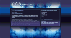 Desktop Screenshot of ccamanagementinfo.com